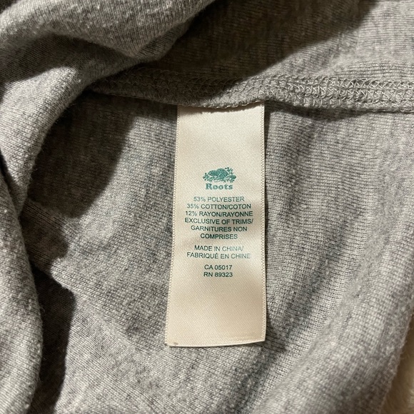 ROOTS - Navy blue and grey long-sleeve - Picture 5 of 5